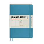 Leuchtturm Leuchtturm1917 Notebook, Medium (A5), Softcover - Nordic Blue, Ruled