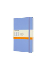 Moleskine Classic Notebook, Large, Ruled, Hydrangea Blue, Hard Cover