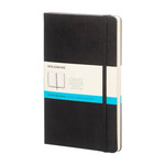 Moleskine Moleskine Classic Notebook, Large, Hardcover - Black, Dotted