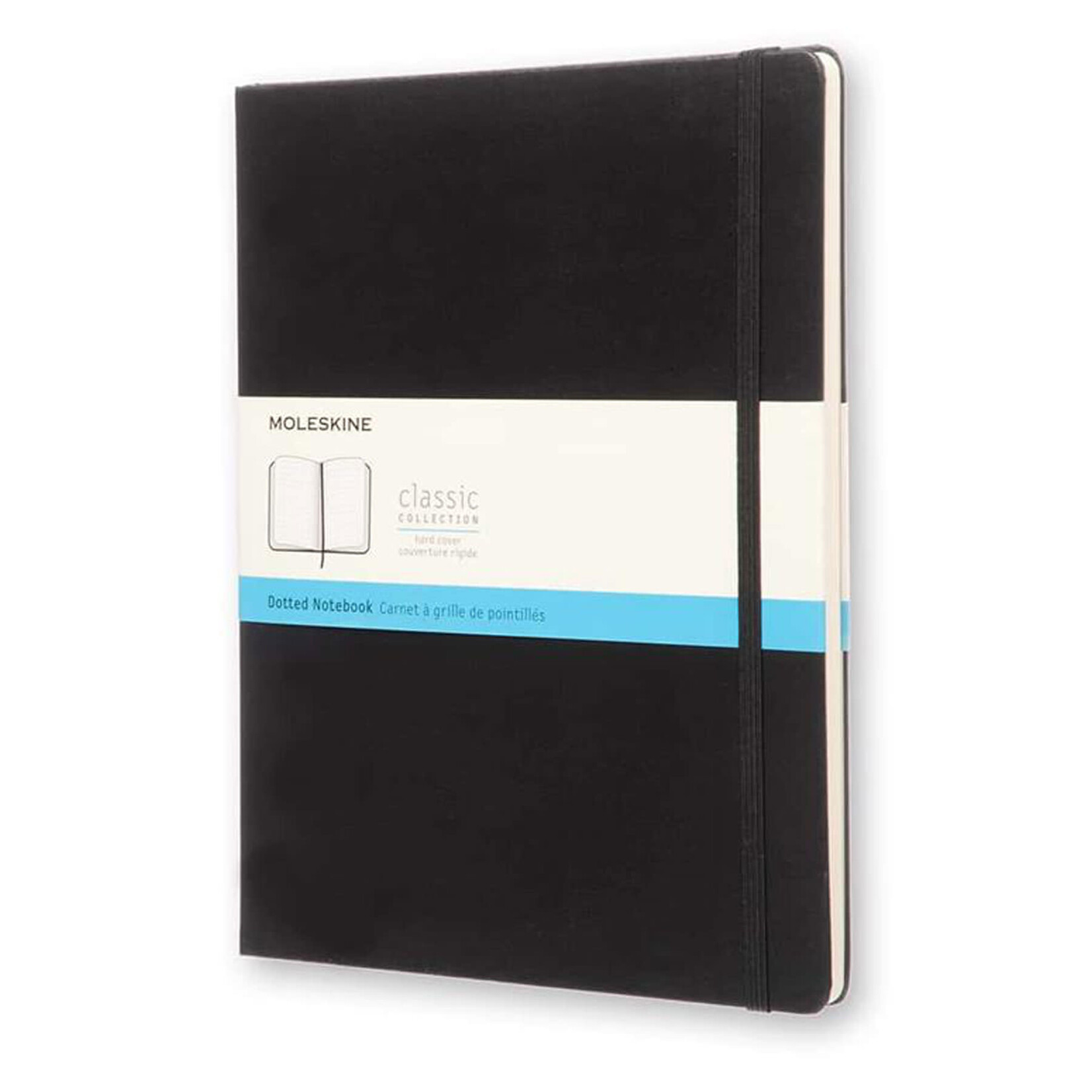 Moleskine Classic Notebook, Extra Large, Dotted, Black, Hard Cover