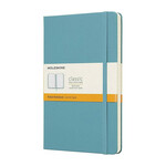 Moleskine Moleskine Classic Notebook, Large, Hardcover - Reef Blue, Ruled