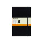Moleskine Classic Notebook, Large, Ruled, Black, Soft Cover