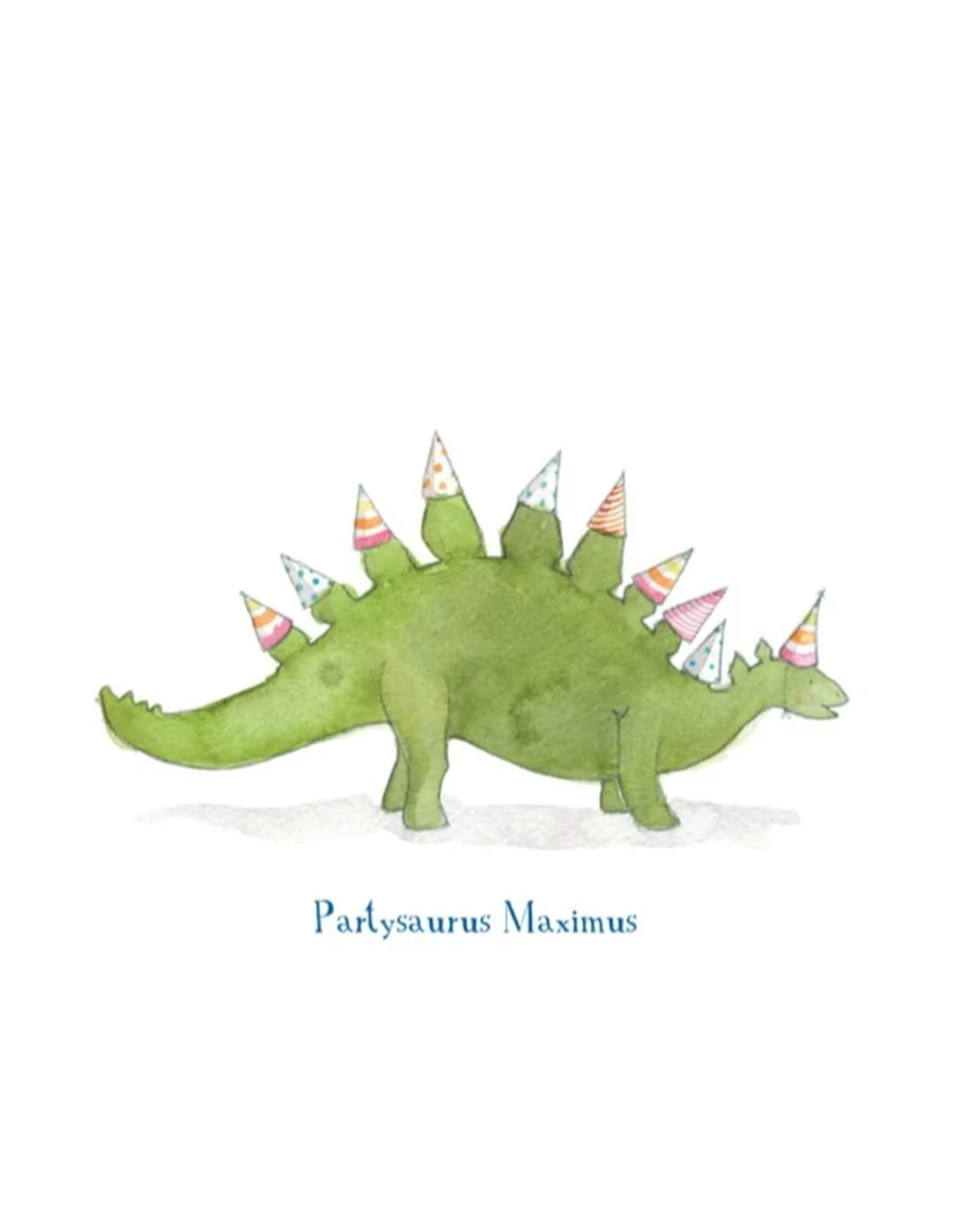 E Frances Paper Partysaurus Birthday Card