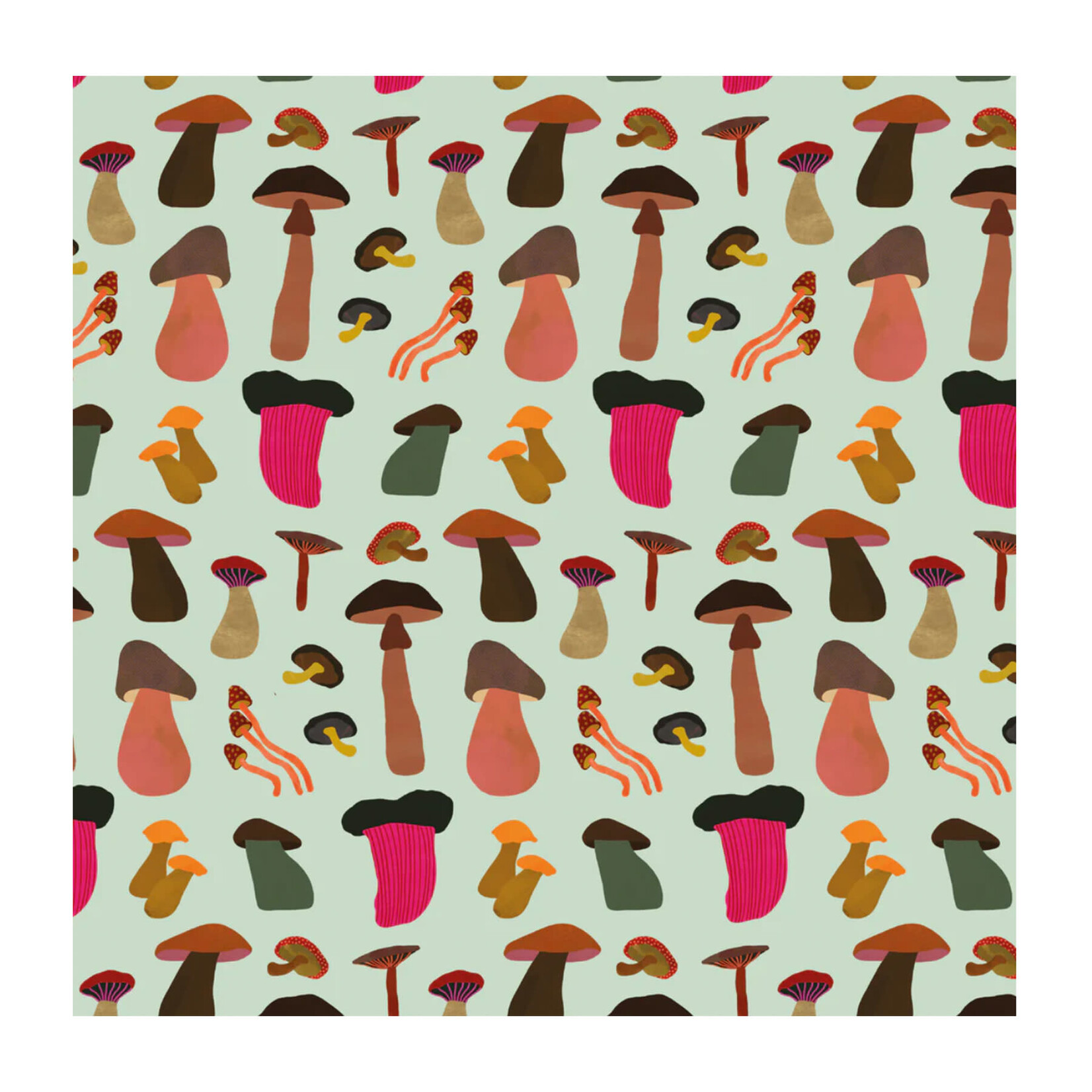 Paperole  Élizabeth Rondeau Mushroom Wrapping Paper