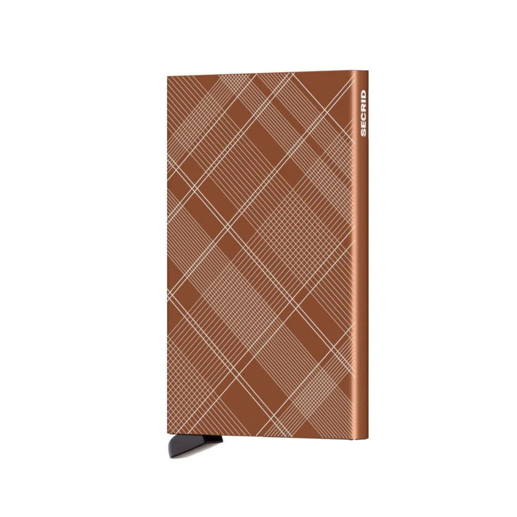 Secrid Secrid Cardprotector, Laser Tartan, Rust