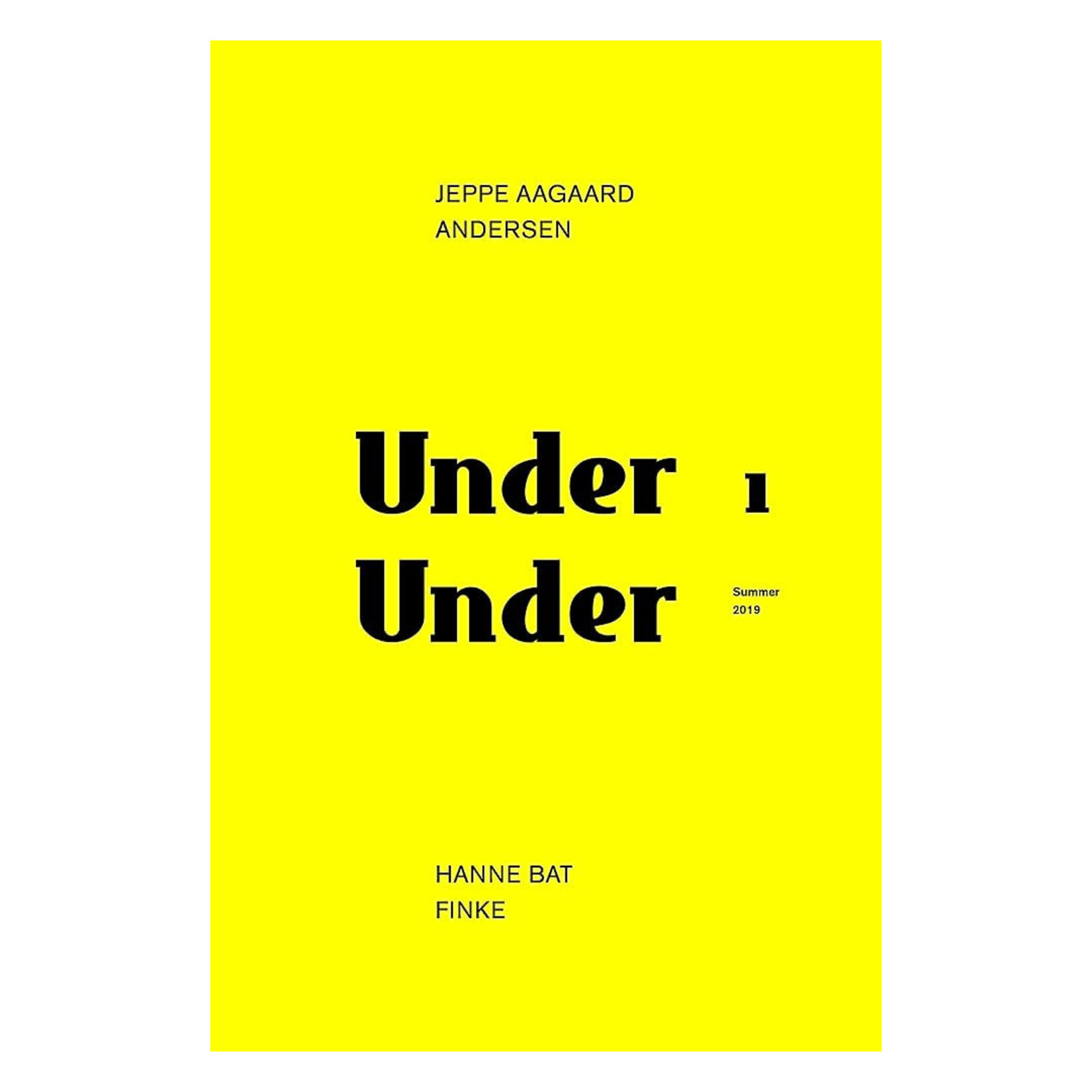 ORO Editions Under Under 1
