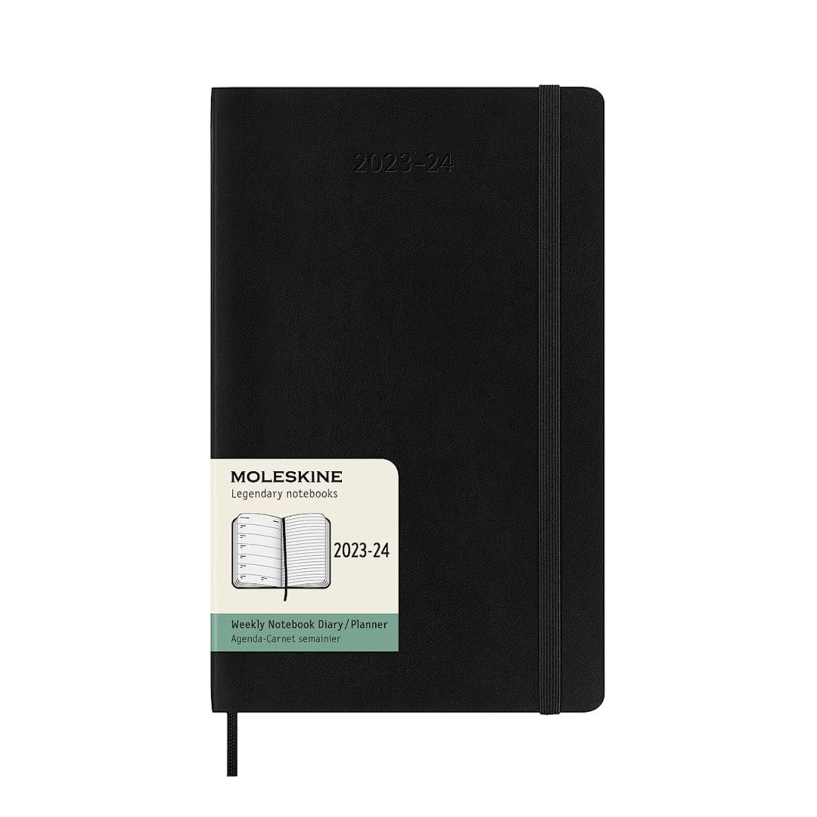 Moleskine Moleskine 2023-2024 Weekly Planner, Black