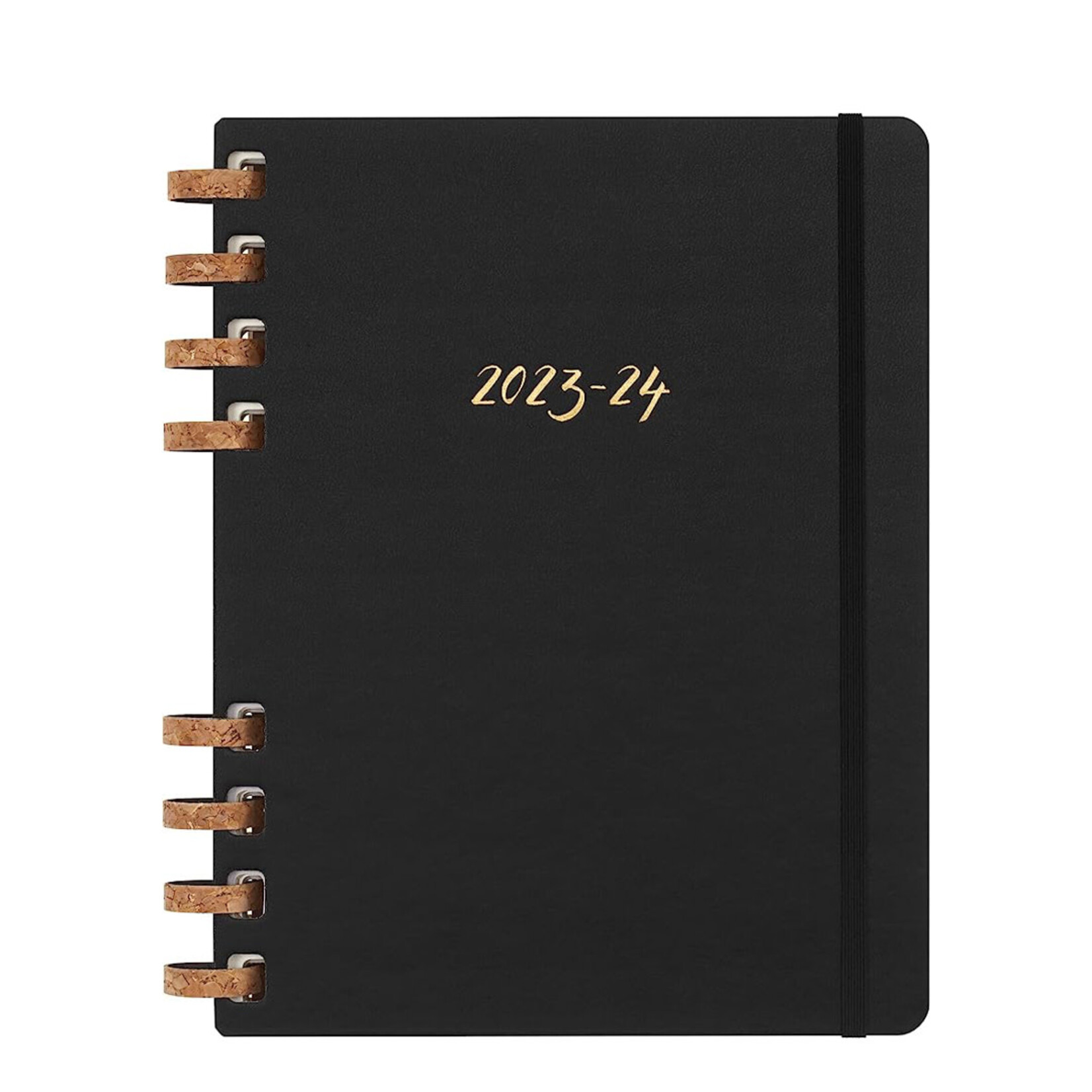 Moleskine Moleskine Spiral Agenda, 2023-2024 - Black