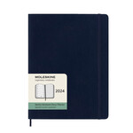 Moleskine Moleskine Weekly Planner, 2024, XL, Softcover - Navy