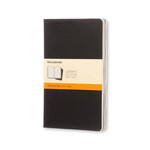 Moleskine Moleskine Large Cahier Journal, Ruled, set of 3, Black