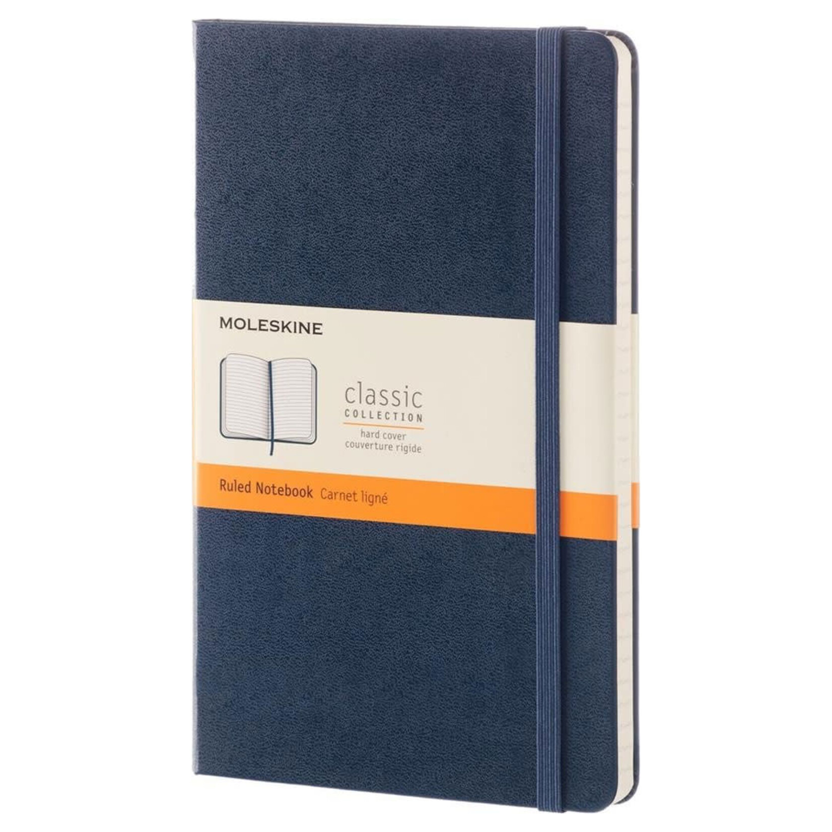 Moleskine Moleskine Classic Notebook, Large, Hardcover - Sapphire Blue, Ruled