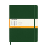 Moleskine Moleskine Classic Notebook, XL, Hardcover - Green, Ruled