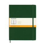 Moleskine XL Notebook, Hardcover, Green