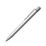 Faber Castell Hexo Matte Silver Ballpoint Pen