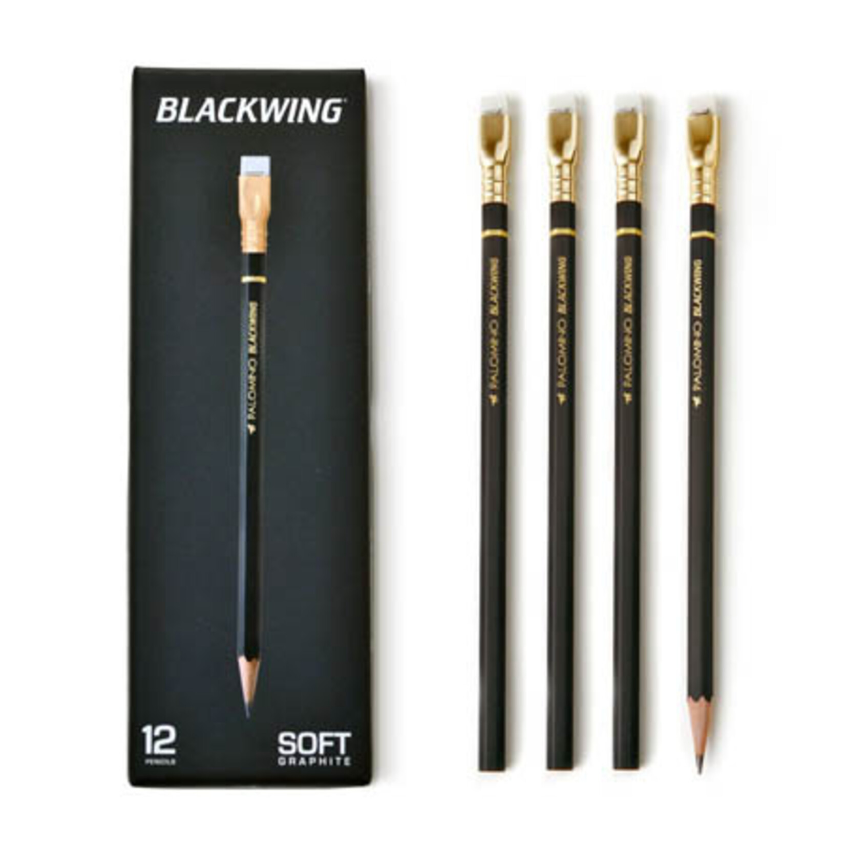 Blackwing 602 Firm and Smooth Pencils, 12 pack