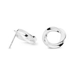 hk+np hk+np Lunar Aurora Earrings - Mirror Finish