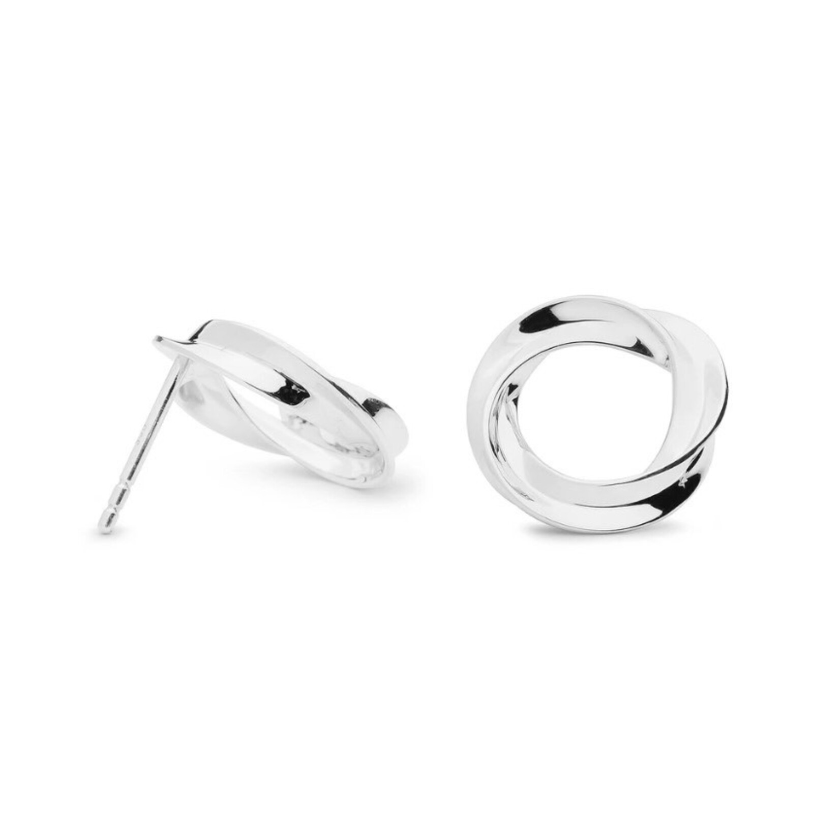 hk+np hk+np Lunar Aurora Earrings - Mirror Finish