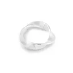 hk+np hk+np Twist Ring, Size 7 - Matte Finish