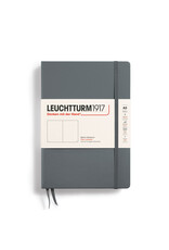 Leuchtturm A5 Hardcover Notebook, Anthracite, Plain