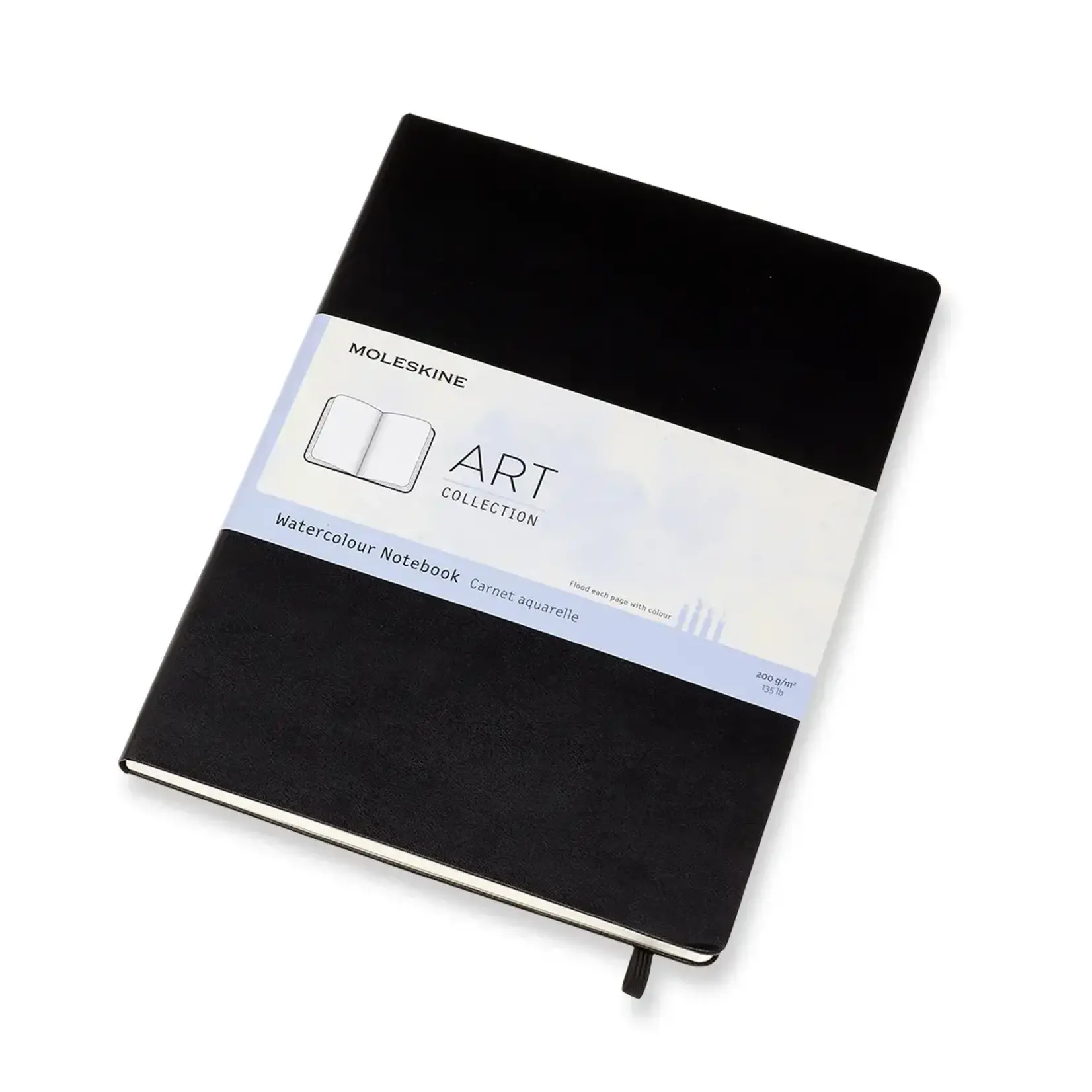 Moleskine Moleskine Art Watercolour Notebook, A3, Black, Hard Cover