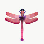 Studio Roof Studio Roof Small Insects - Ruby Dragonfly