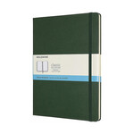 Moleskine Moleskine Notebook, Extra Large, Dotted, Myrtle Green, Hard Cover