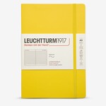 Leuchtturm Leuchtturm1917 Notebook, Medium (A5), Softcover - Lemon, Ruled