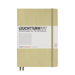 Leuchtturm Leuchtturm1917 Notebook, Medium (A5), Hardcover - Sand, Squared