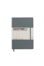 Leuchtturm A5 Hardcover Notebook, Anthracite, Dotted