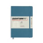 Leuchtturm Leuchtturm1917 Notebook, Medium (A5), Softcover - Stone Blue, Ruled