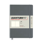 Leuchtturm A5 Softcover Notebook, Anthracite, Plain