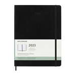 Moleskine Moleskine 2023  Weekly Planner, 12M, Extra Large, Black, Hard Cover