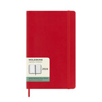 Moleskine Moleskine 2024 Weekly Planner, Softcover, Red