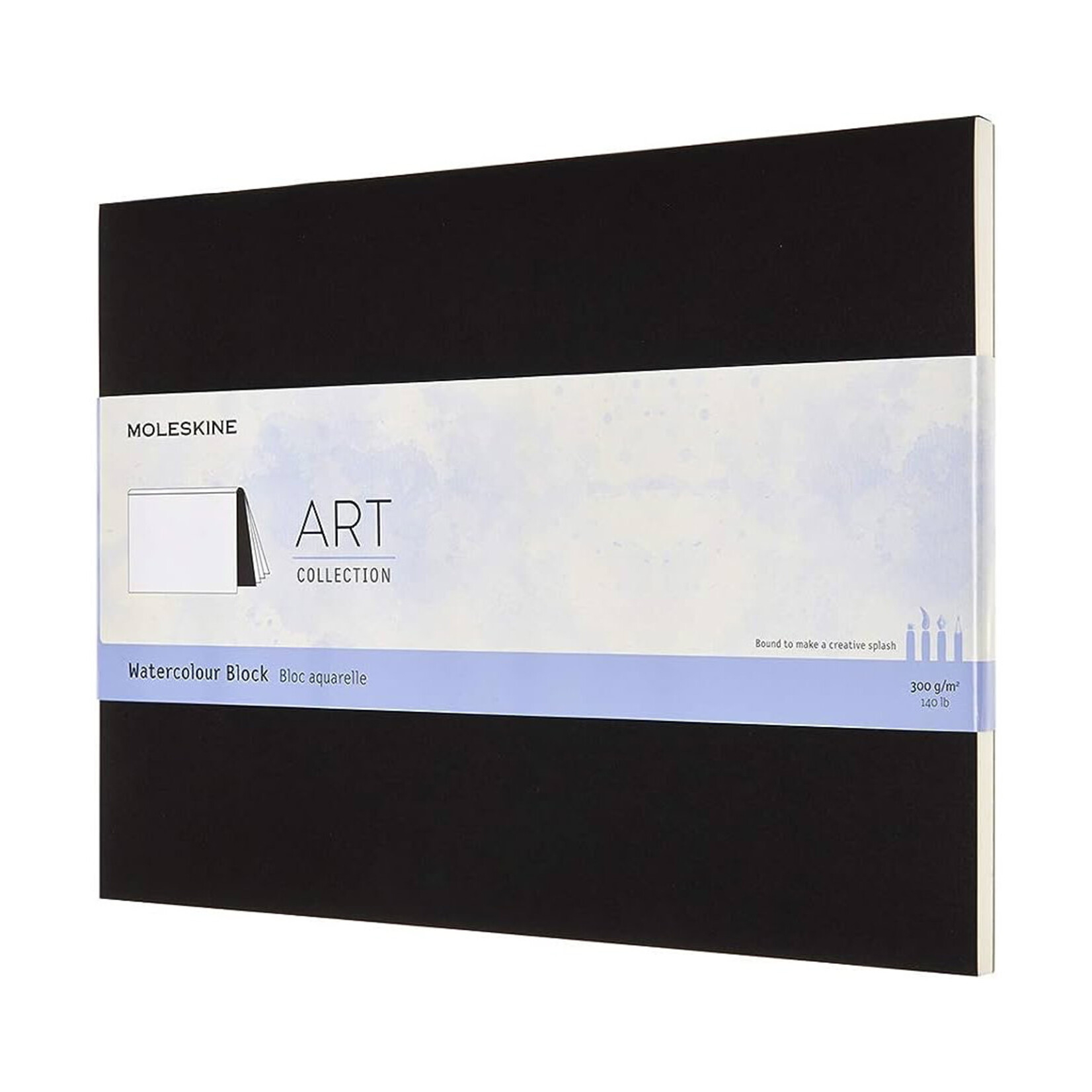 Moleskine Moleskine Art Watercolor Block, Black (9.75 x 7.5)