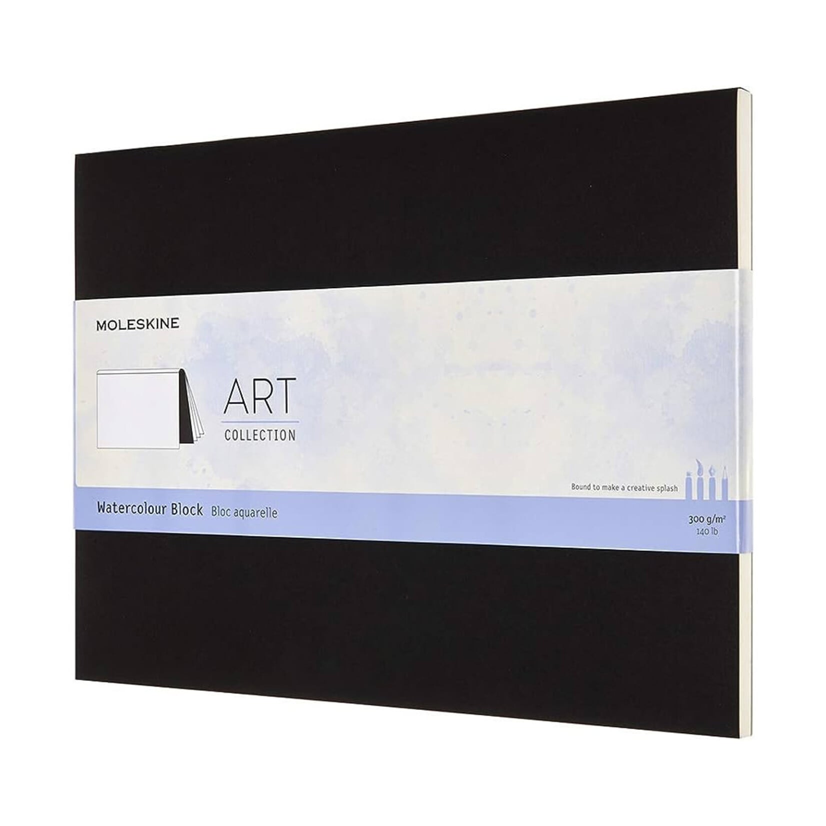 Moleskine Moleskine Art Watercolour Block (9.75 x 7.5) - Black