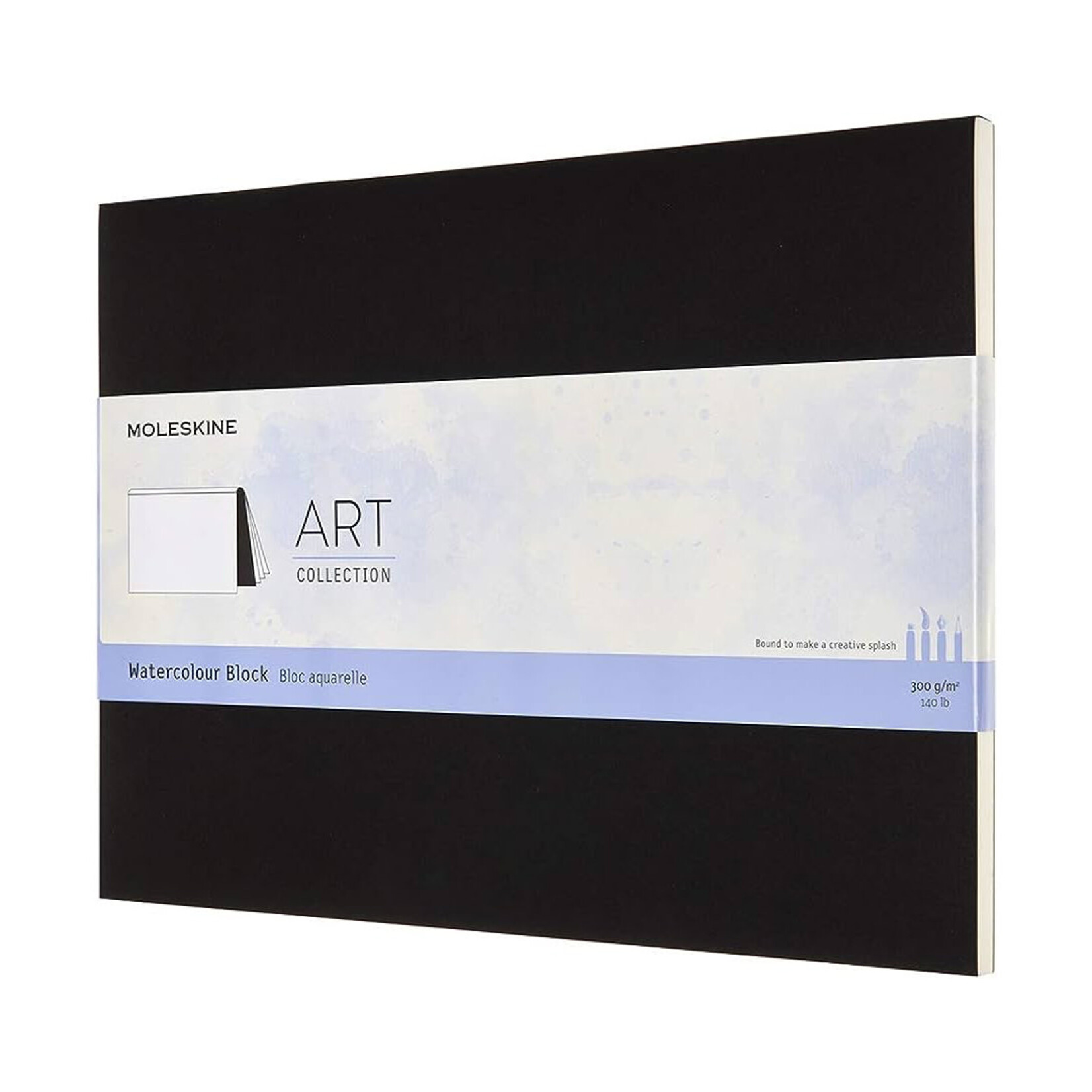 Moleskine Moleskine Art Watercolor Block, Large, Black