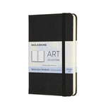 Moleskine Moleskine Art Watercolour Notebook, Pocket, Black, Hard Cover