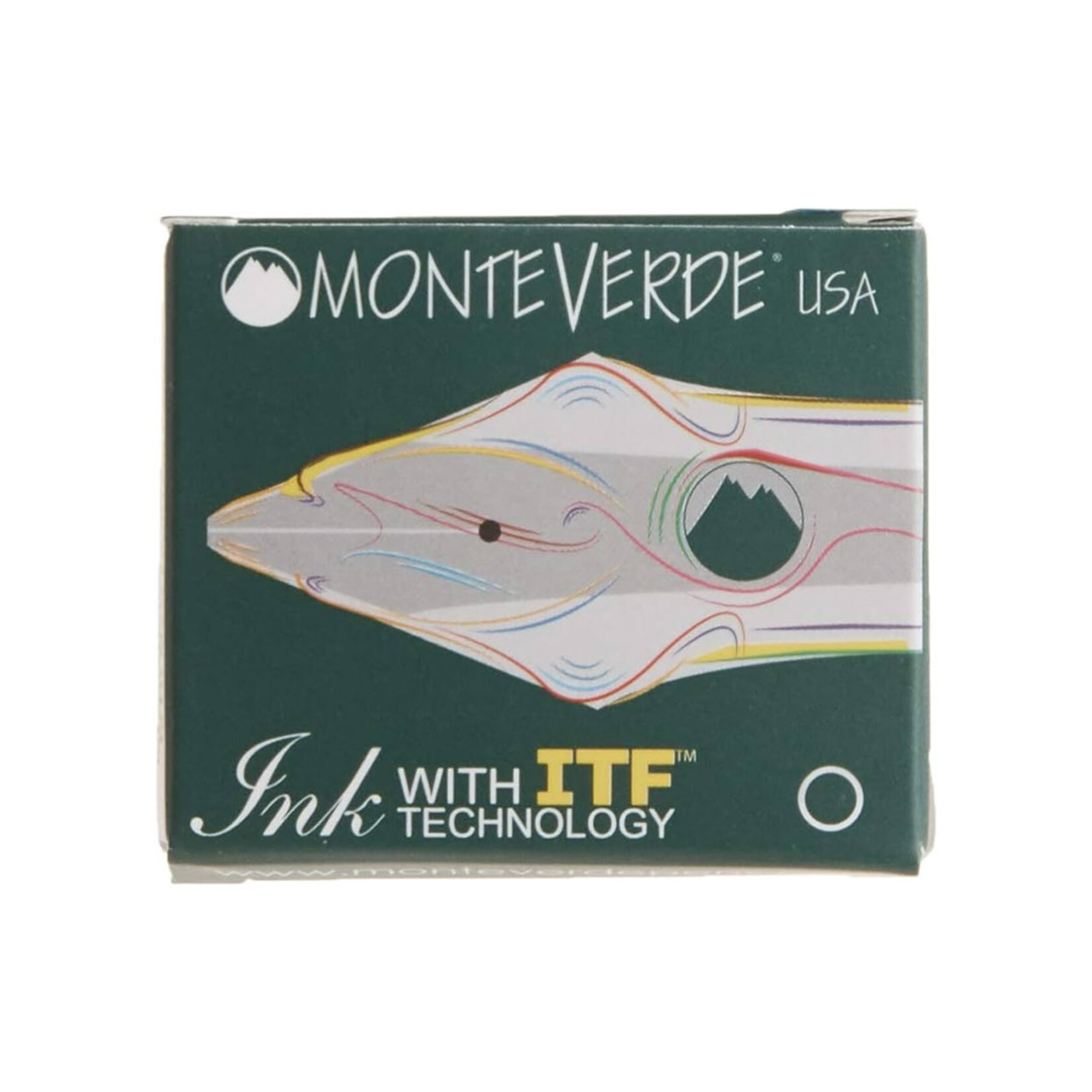 Monteverde ITF Ink Cartridges, Pack of 6, Black