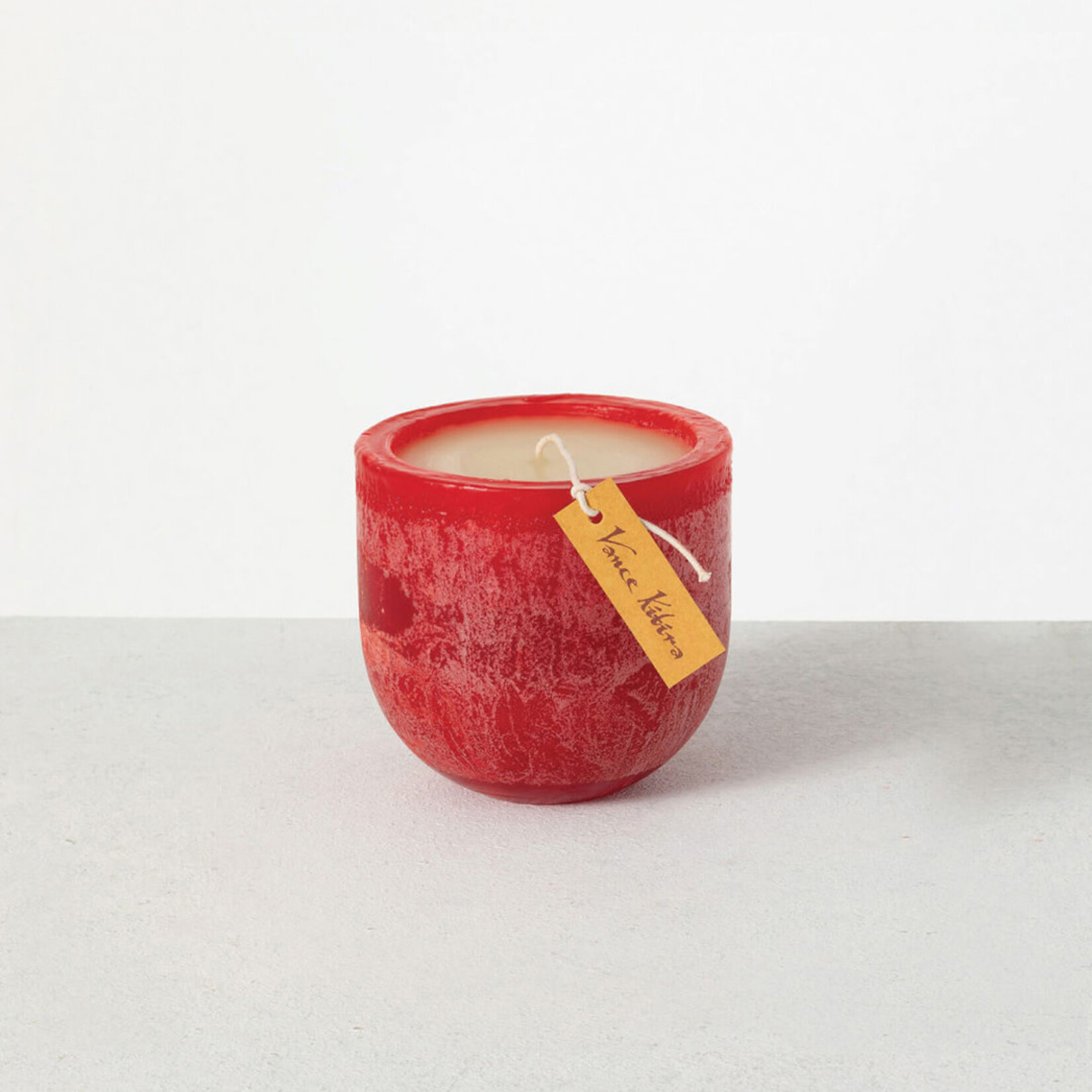 Vance Kitira Vance Kitira Candles 3.25'' Timber Goblet, Cranberry
