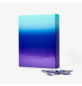 AREAWARE Gradient Puzzle, Purple/Teal - Large
