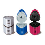 Faber-Castell Faber-Castell Grip 2001 Trio Sharpening Box - Black & Red / BlkBerry