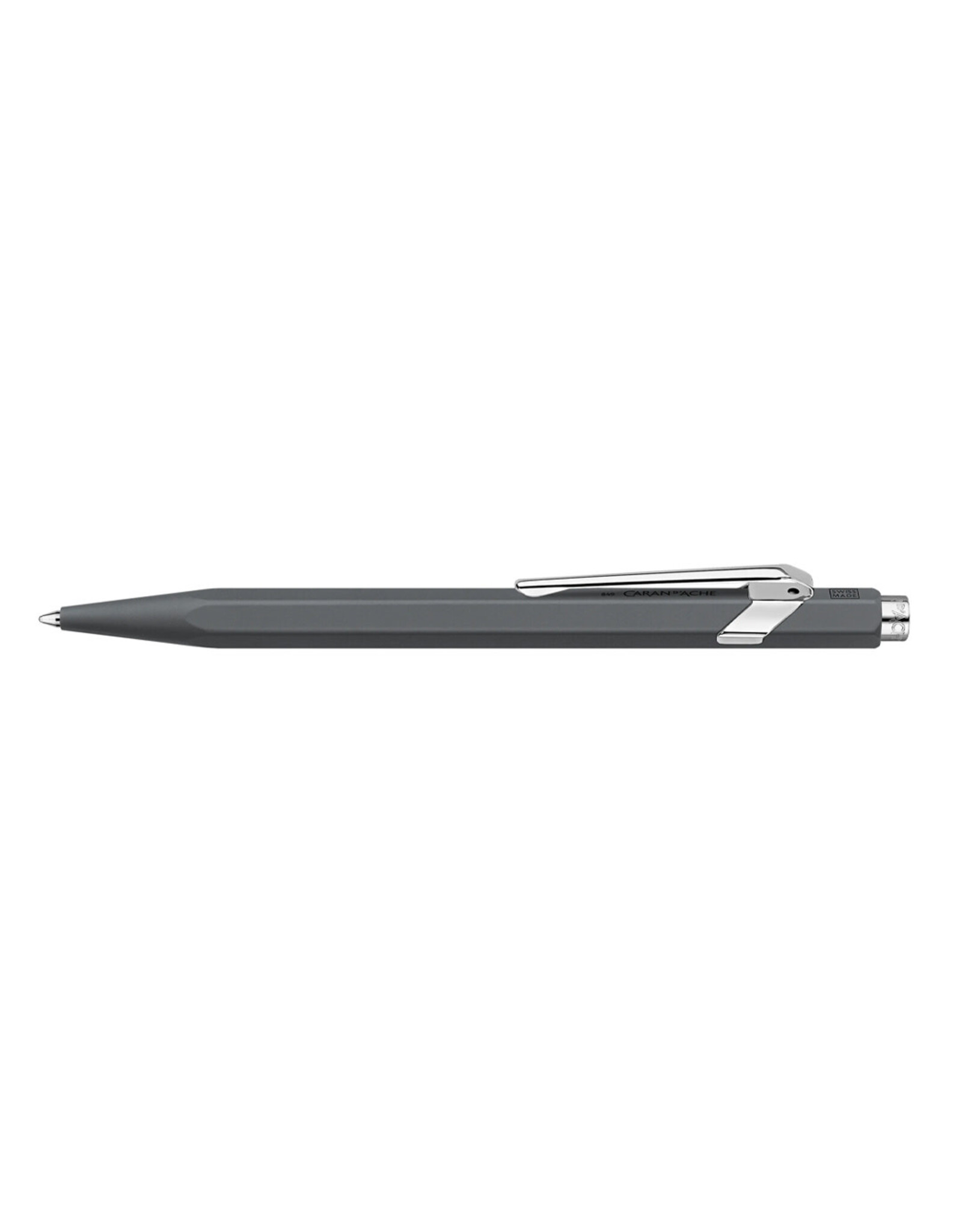 Caran D'Ache 849 Series Ballpoint Pen, Anthracite Grey