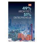49% Architect 51% Entrepreneur