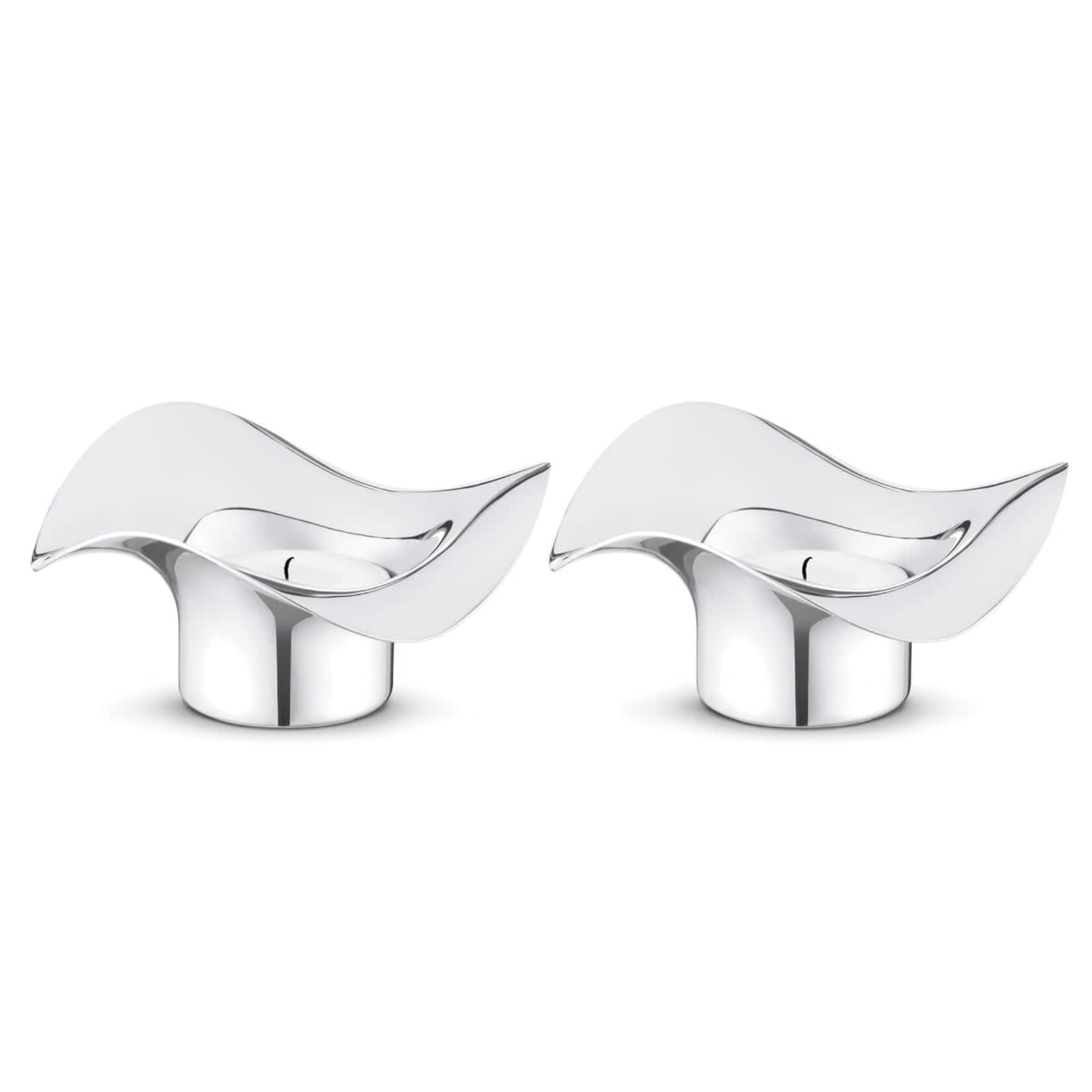 GEORG JENSEN GEORG JENSEN, Cobra Tealight Set (2 pcs)
