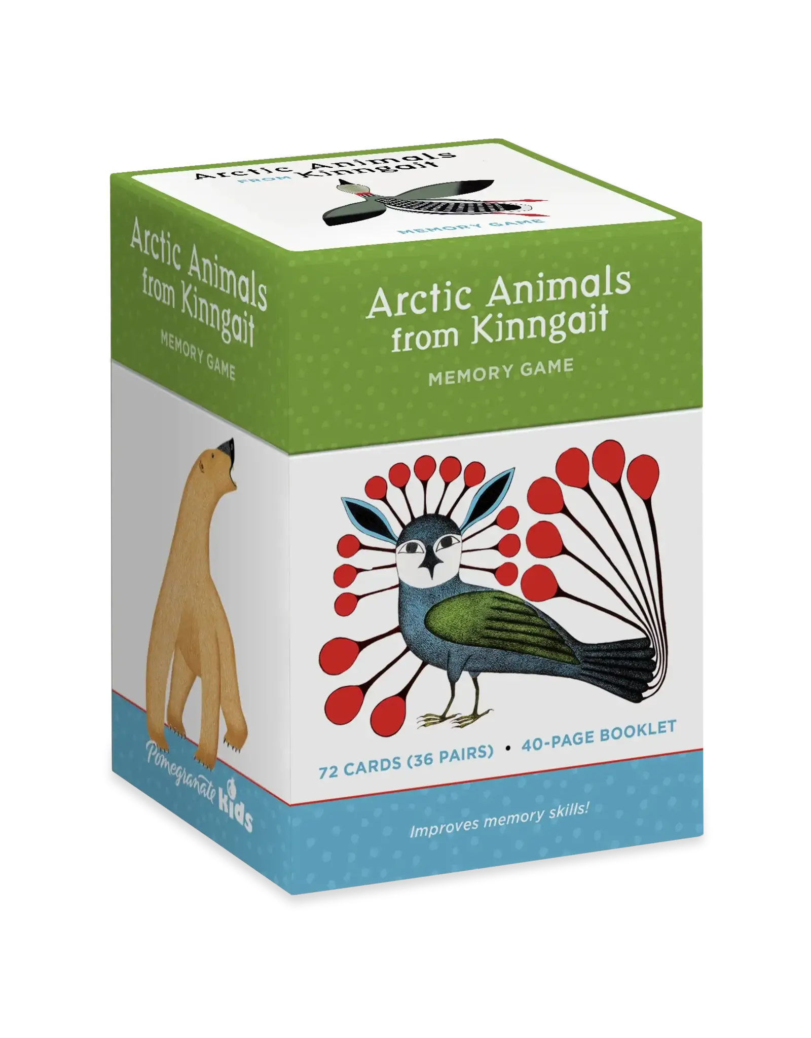 Arctic Animals from Kinngait, Memory Game - Swipe Design