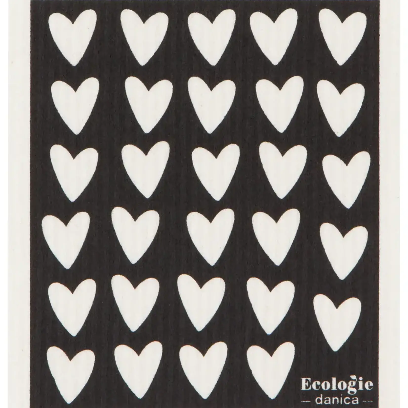 Danica Danica Ecologie Swedish Sponge Cloth, Hearts