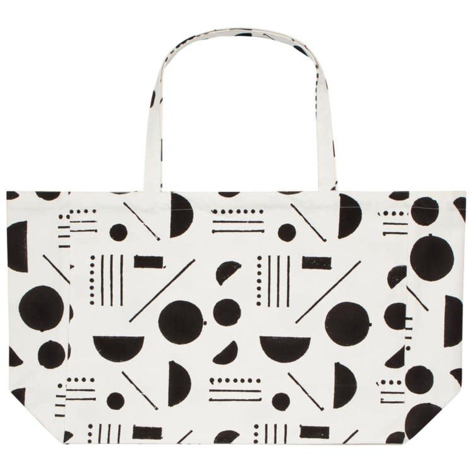 Danica Danica Tote Block Print, Domino Large