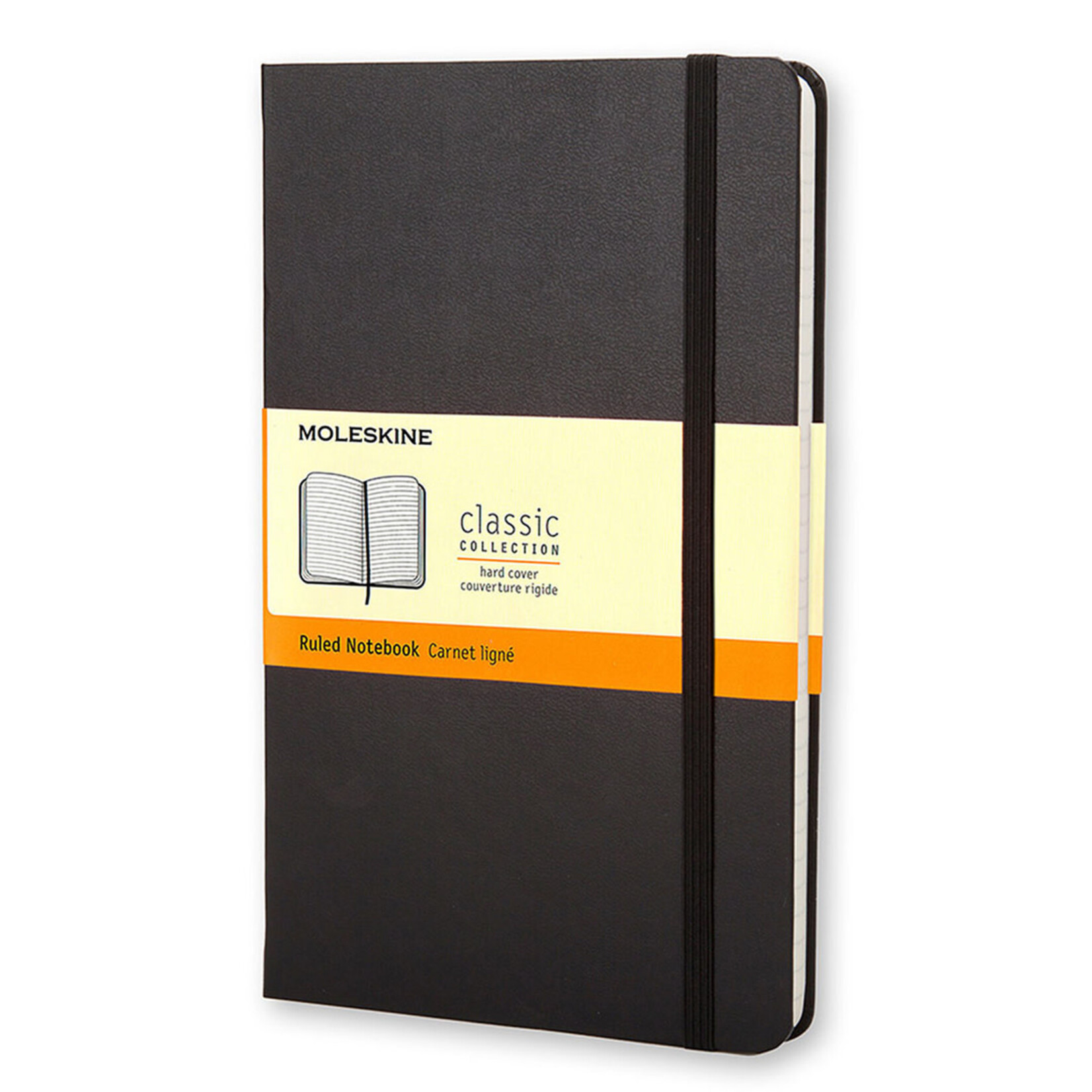 Moleskine Moleskine Classic Notebook, Pocket, Hardcover - Black, Ruled