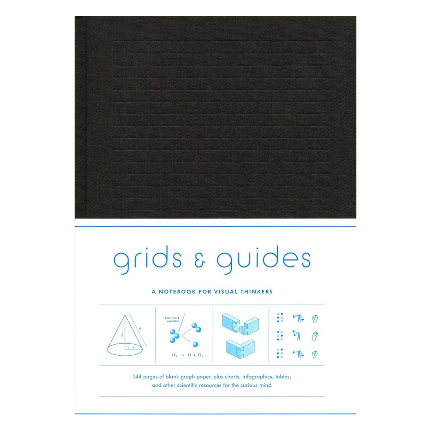 Grids and Guides (Black): A Notebook for Visual Thinkers