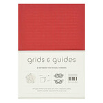 Grids and Guides (Red): A Notebook for Visual Thinkers